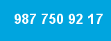 987 750 92 17